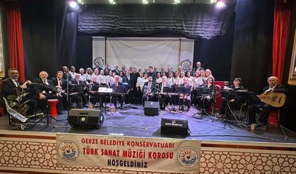 Gerze’de Türk Sanat Müziği Korosu Sanatseverlerle Buluştu