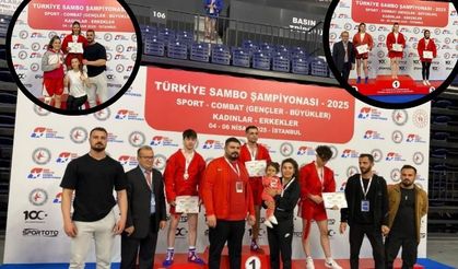 Gerze'nin Sporcuları, Sambo Türkiye Şampiyonası’nda Zirveye Çıktı