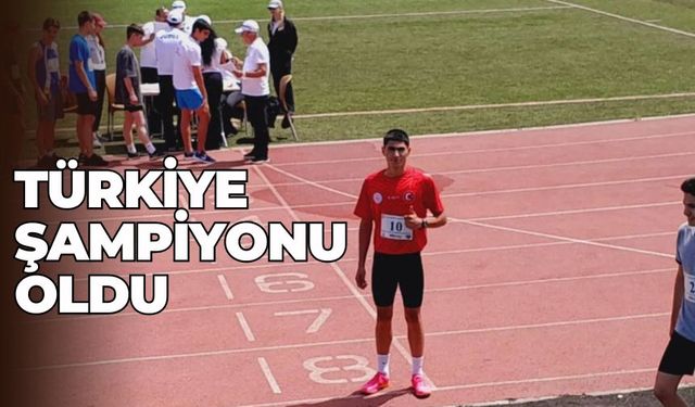 Gerzeli Genç Sporcumuz Türkiye Şampiyonu Oldu