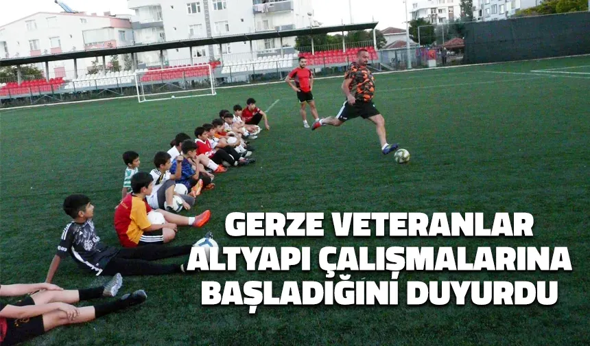 Gerze Veteranlar Altyapı Çalışmalarına Başladı