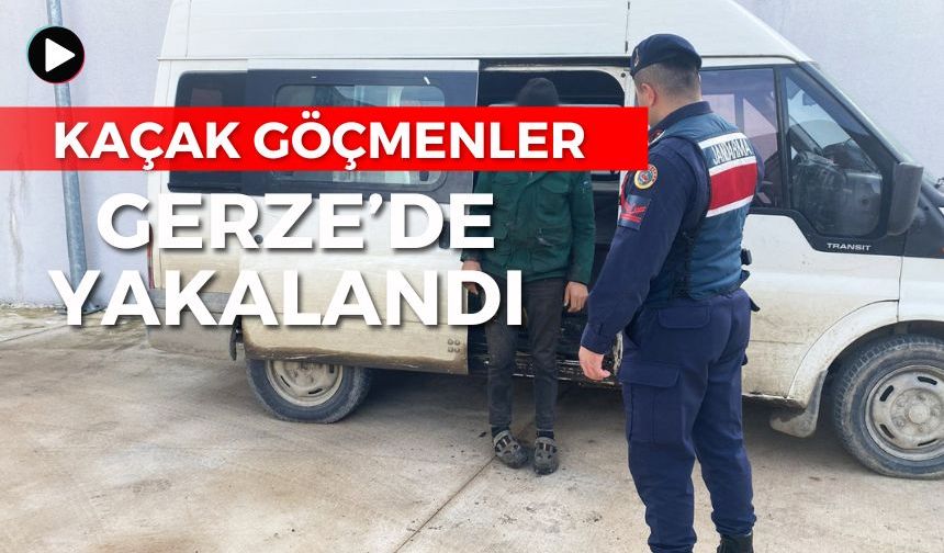 Kaçak Göçmenler Gerze'de Yakalandı