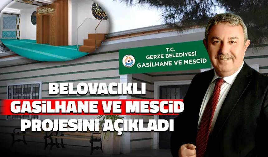 Belovacıklı'dan Mescid ve Gasilhane Projesi