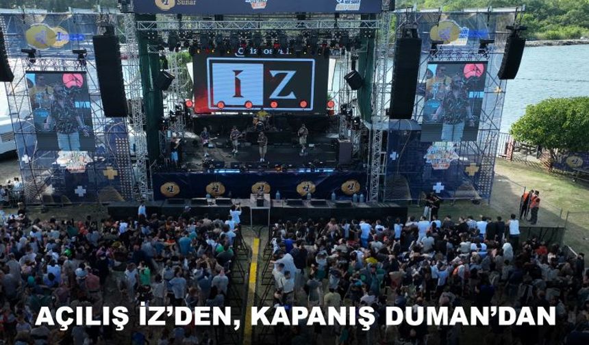 Festivalin Coşkulu Açılışı İZ’den, Kapanışı Duman’dan