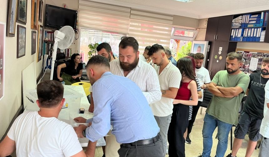 CHP Gerze Gençlik Kolları Yeni Başkanlarını Seçmek İçin Sandığa gitti