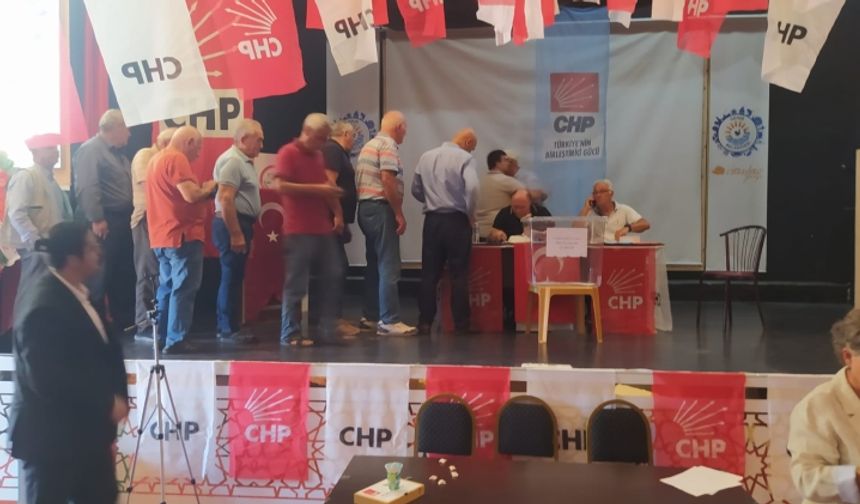 CHP Gerze, İlçe Başkanlığı Seçimi İçin Sandık Başında