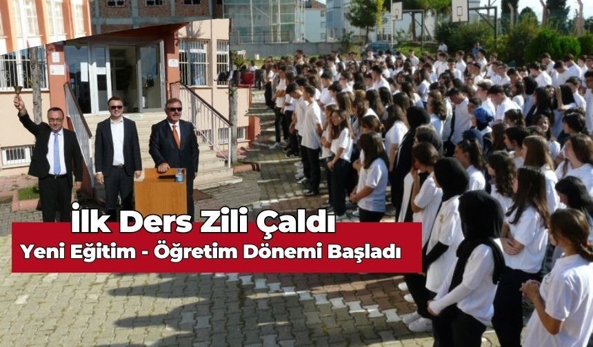 Gerze’de 2024-2025 Eğitim Öğretim Yılı Başladı: İlk Ders Zili Çaldı