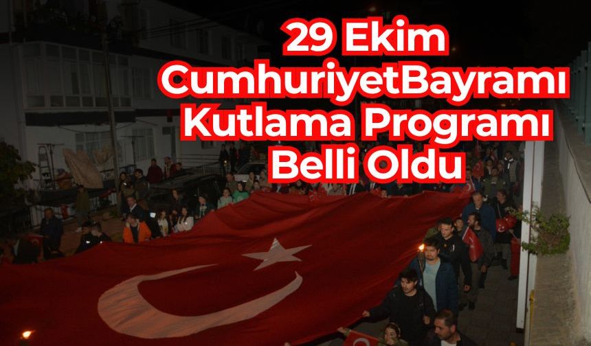 Gerze’de 29 Ekim Cumhuriyet Bayramı Coşkuyla Kutlanacak